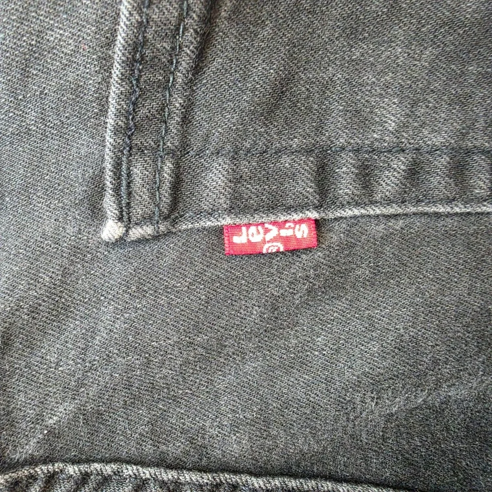 Levi's 511 Slim Fit Jeans Mens W36 L32 Black Stretch Denim Pants 04511-1907